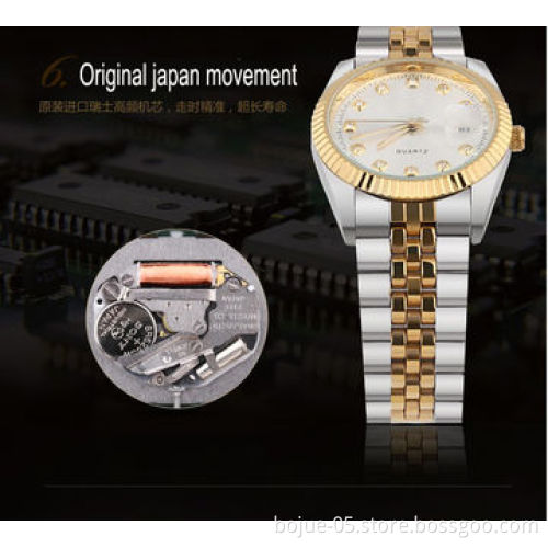 2013 hot sale stainless steel watch, IP gold
